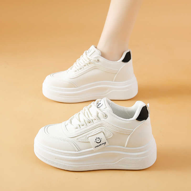 Women'S Shoes To Buy - Okrągłe, dziurkowane buty szkolne damskie, tenisówki,