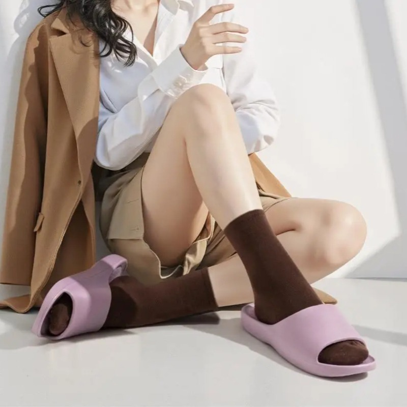 Women Shoes Size To Men - Klapki na platformie EVA, miękkie, oddychające,