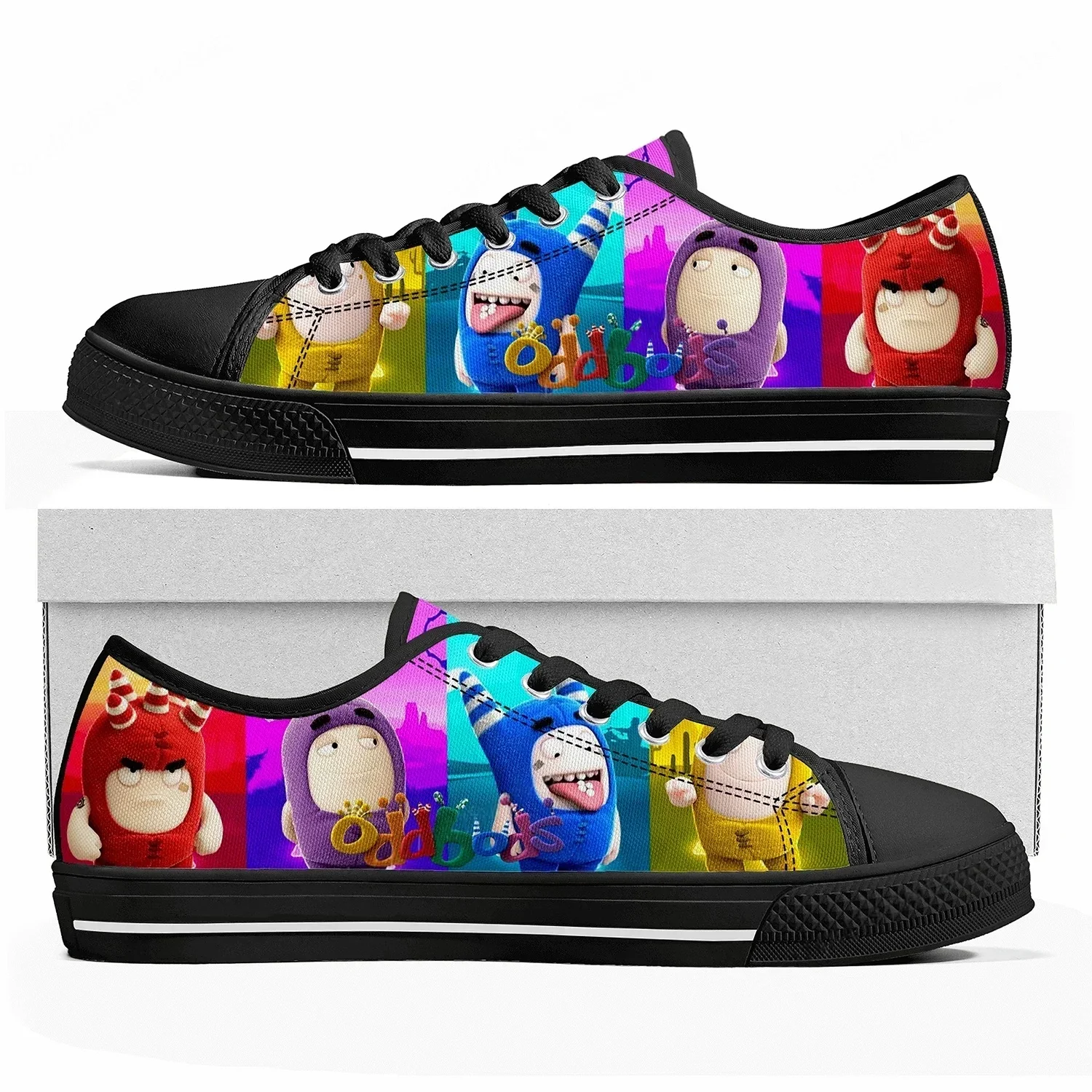 Women Shoes Singapore - Oddbods Niskoprofilowe Trampki Damskie Męskie Wysokiej