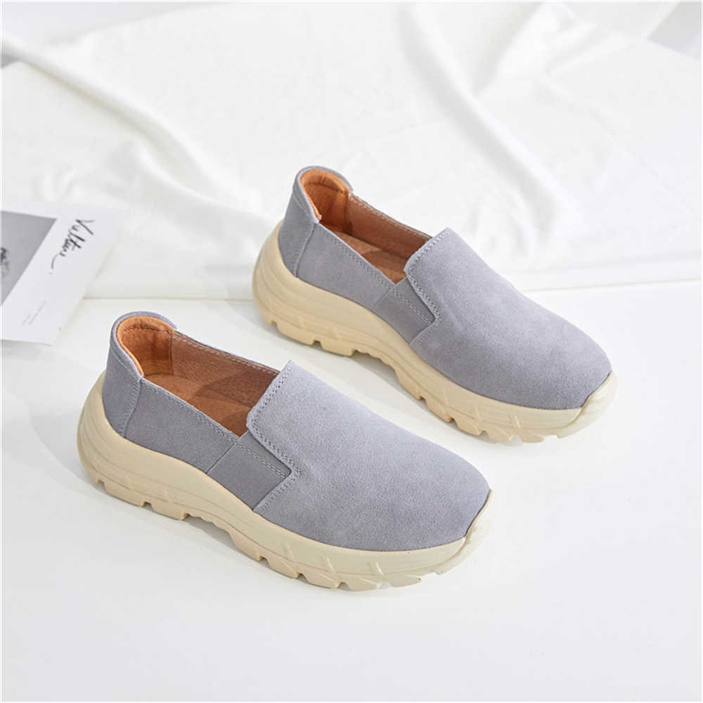 Women'S Shoes To Buy - Lekkie wsuwane damskie żółte buty płaskie