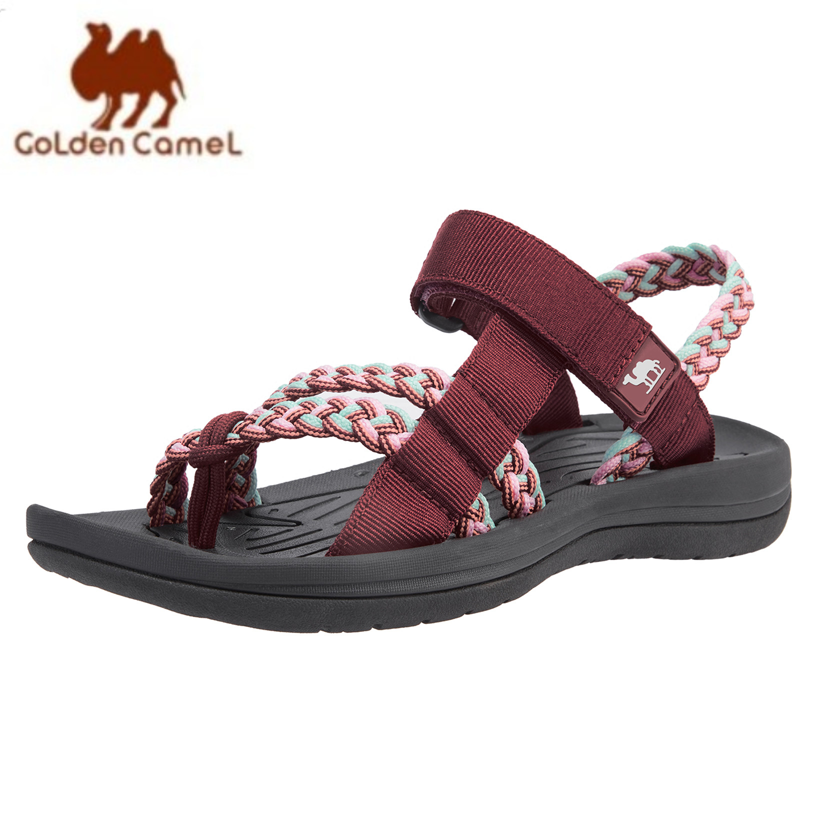 Women'S Shoes With Arch Support - Sandały turystyczne GOLDEN CAMEL dla kobiet
