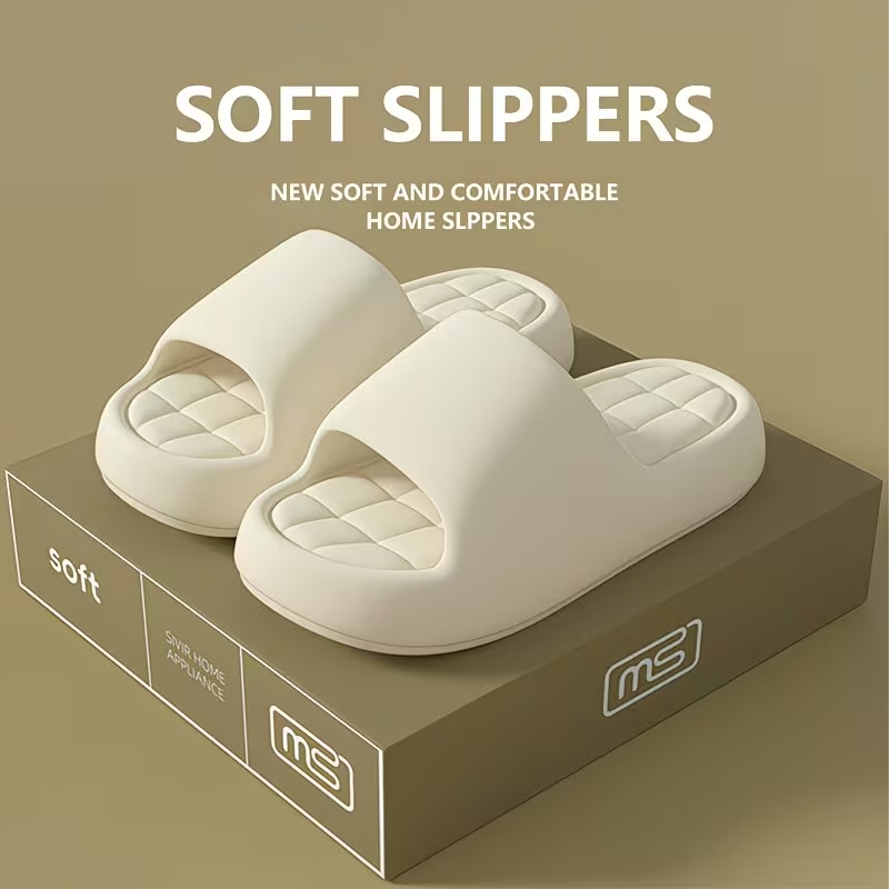 Women Shoes Sandals - Damskie klapki domowe z grubą miękką