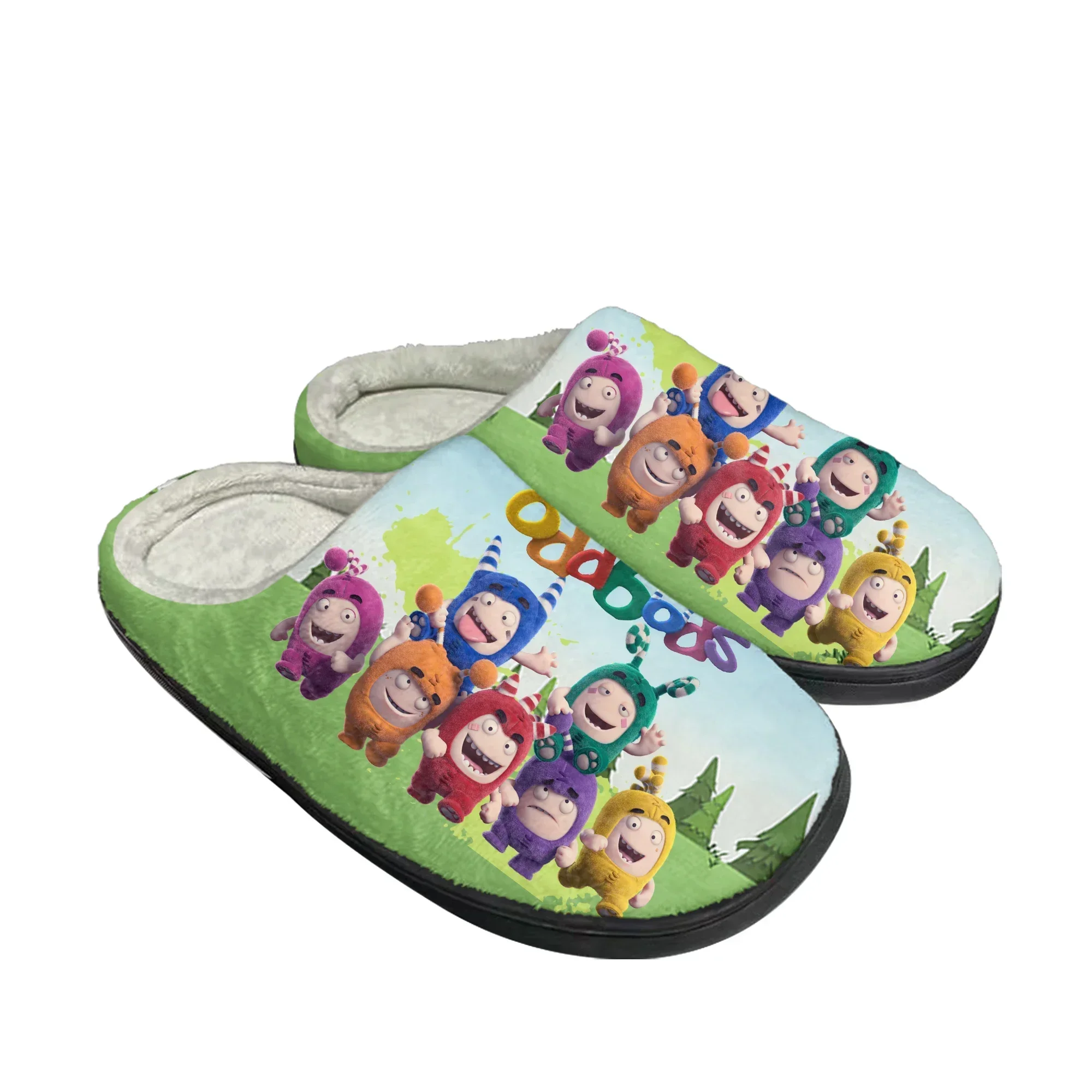 Women Shoes Singapore - Oddbods Domowe Bawełniane Kapcie Męskie Damskie