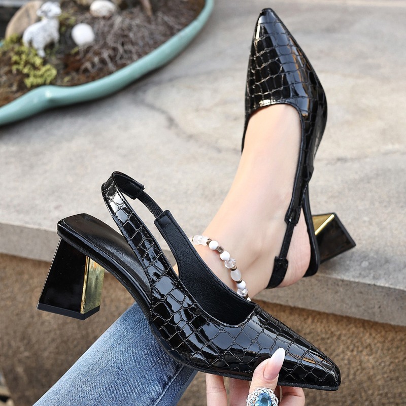 Letnie sandały na wysokim obca – Women Shoes Sandals recenzja i cena
