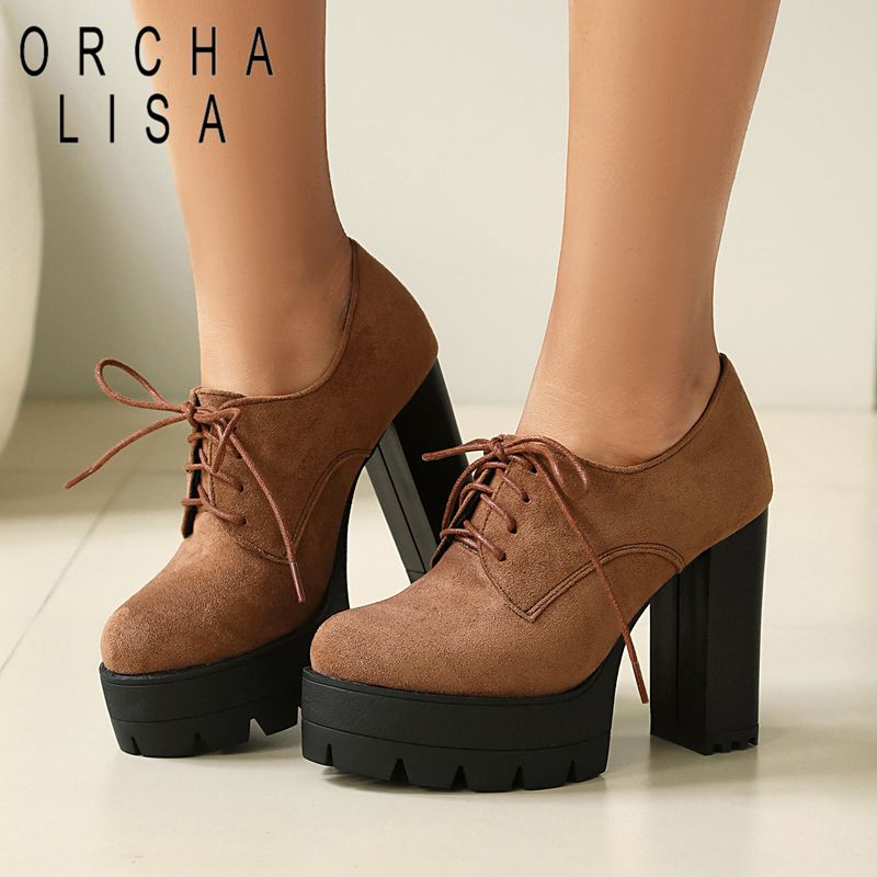 ORCHA LISA Hot Flock Zamszowe  – Women'S Shoes Extended Sizes recenzja i cena