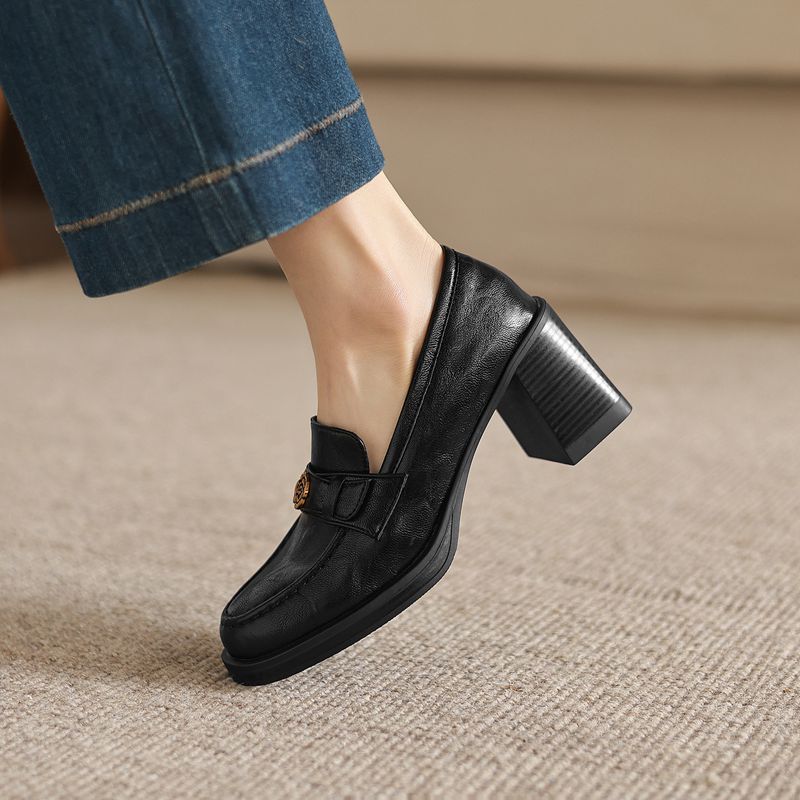 REAVE CAT Czarne Damskie Czółe – Women'S Shoes Extended Sizes recenzja i cena