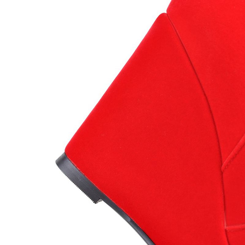 ORCHALISA Glam Red Damskie Bot – Women'S Shoes Extended Sizes recenzja i cena