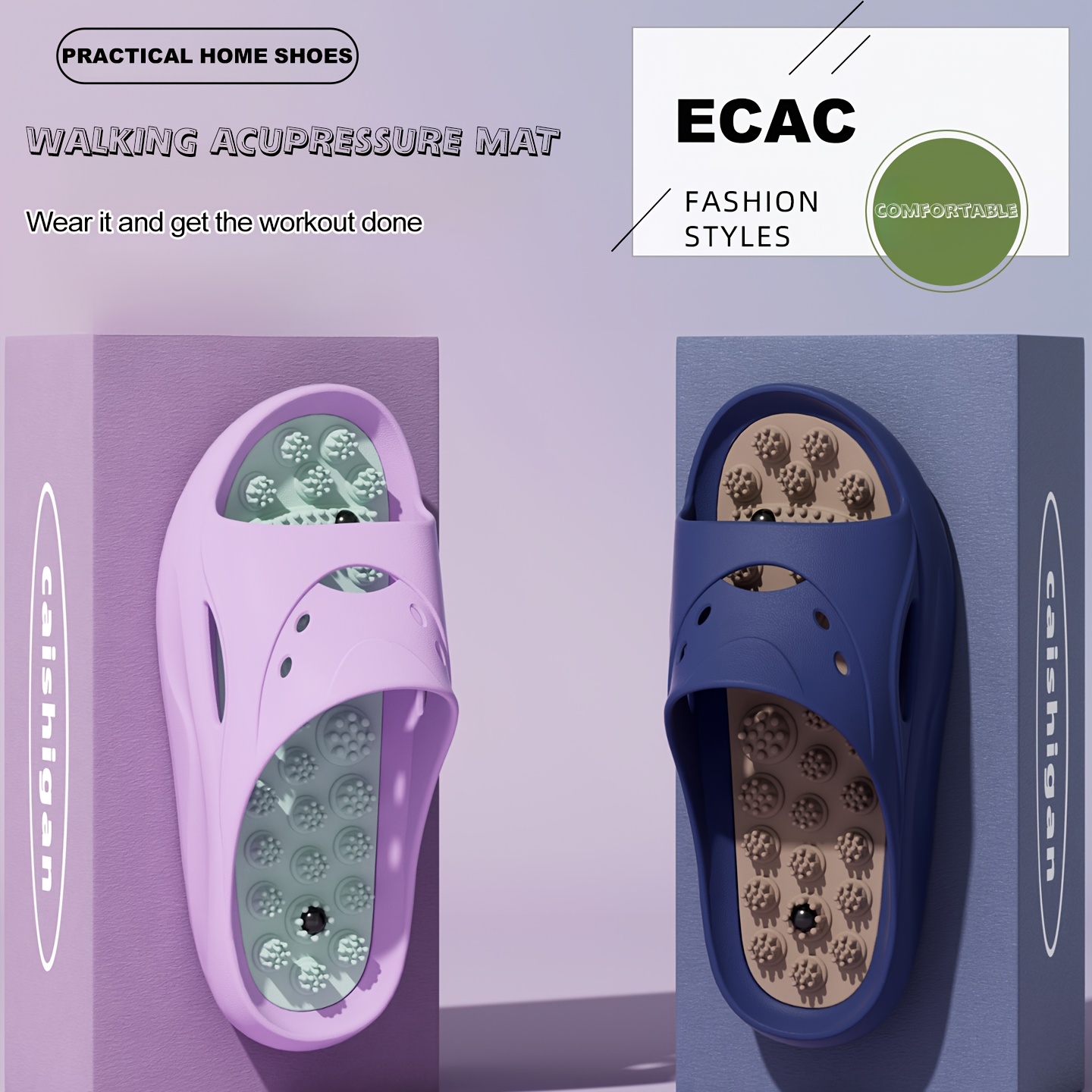Damskie Męskie Klapki Masujące – Women Shoes Sandals recenzja i cena