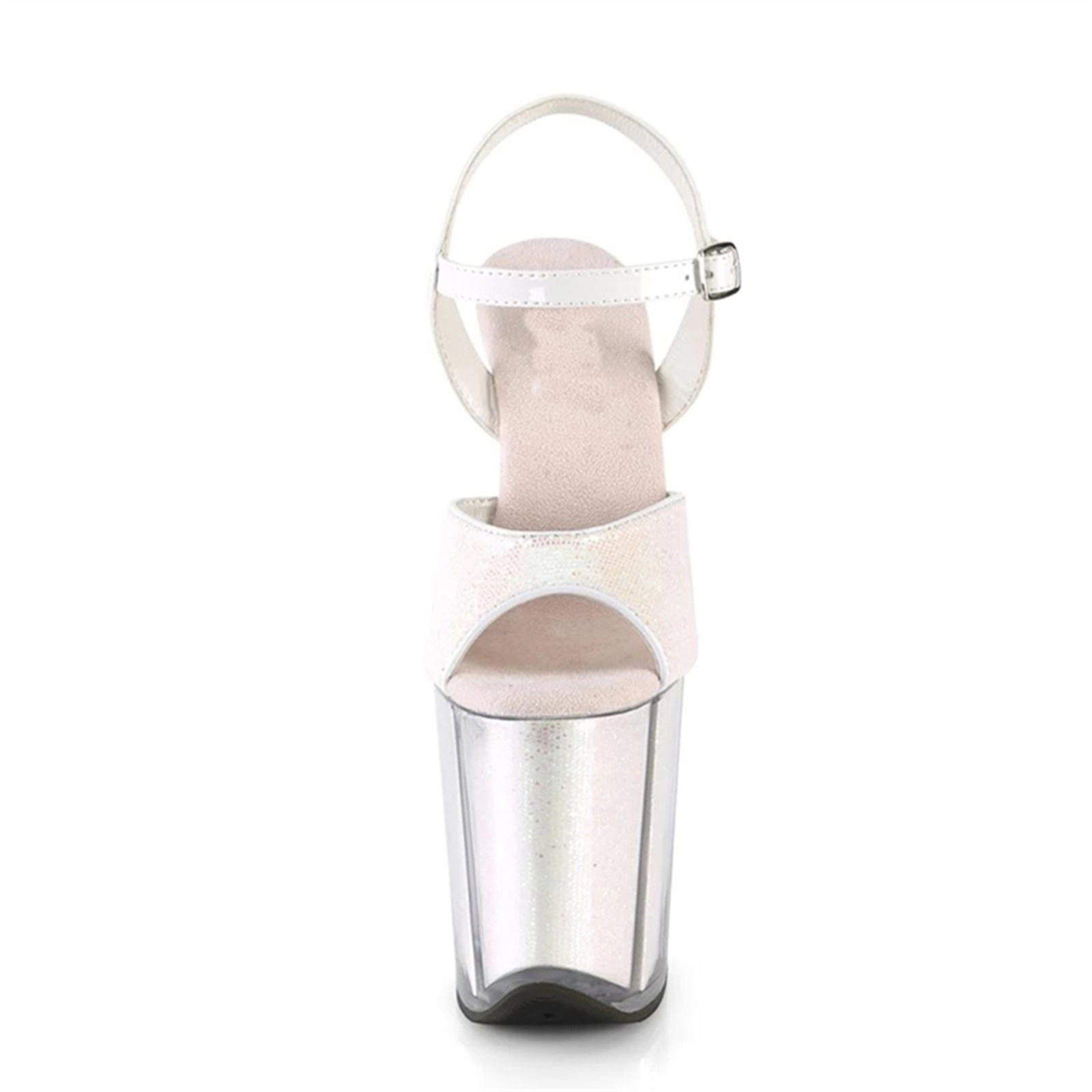 ​ Sandały na platformie 20 cm, – Clear Strap Heel recenzja i cena
