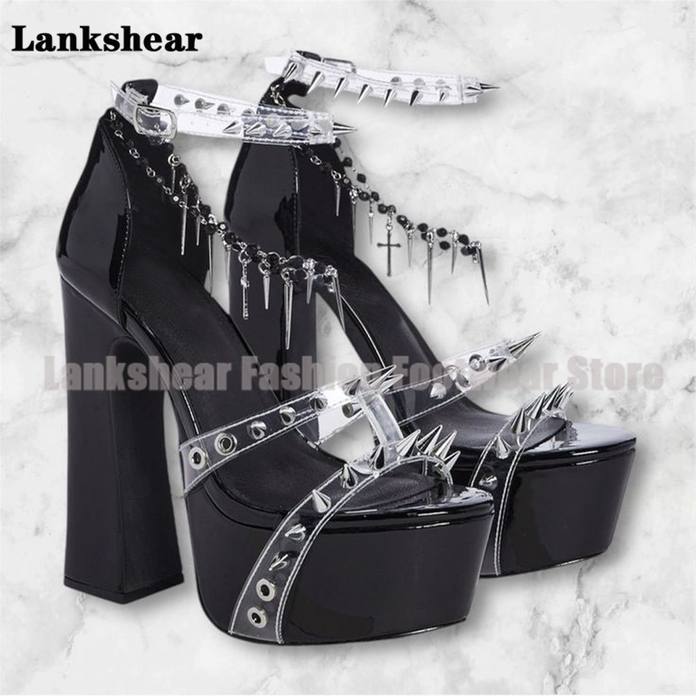 Platformy Sandały z Przezroczy – Clear Strap Heel recenzja i cena