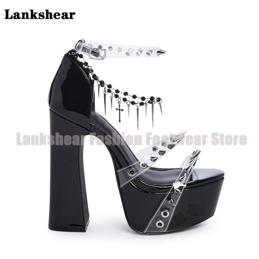Platformy Sandały z Przezroczy – Clear Strap Heel recenzja i cena