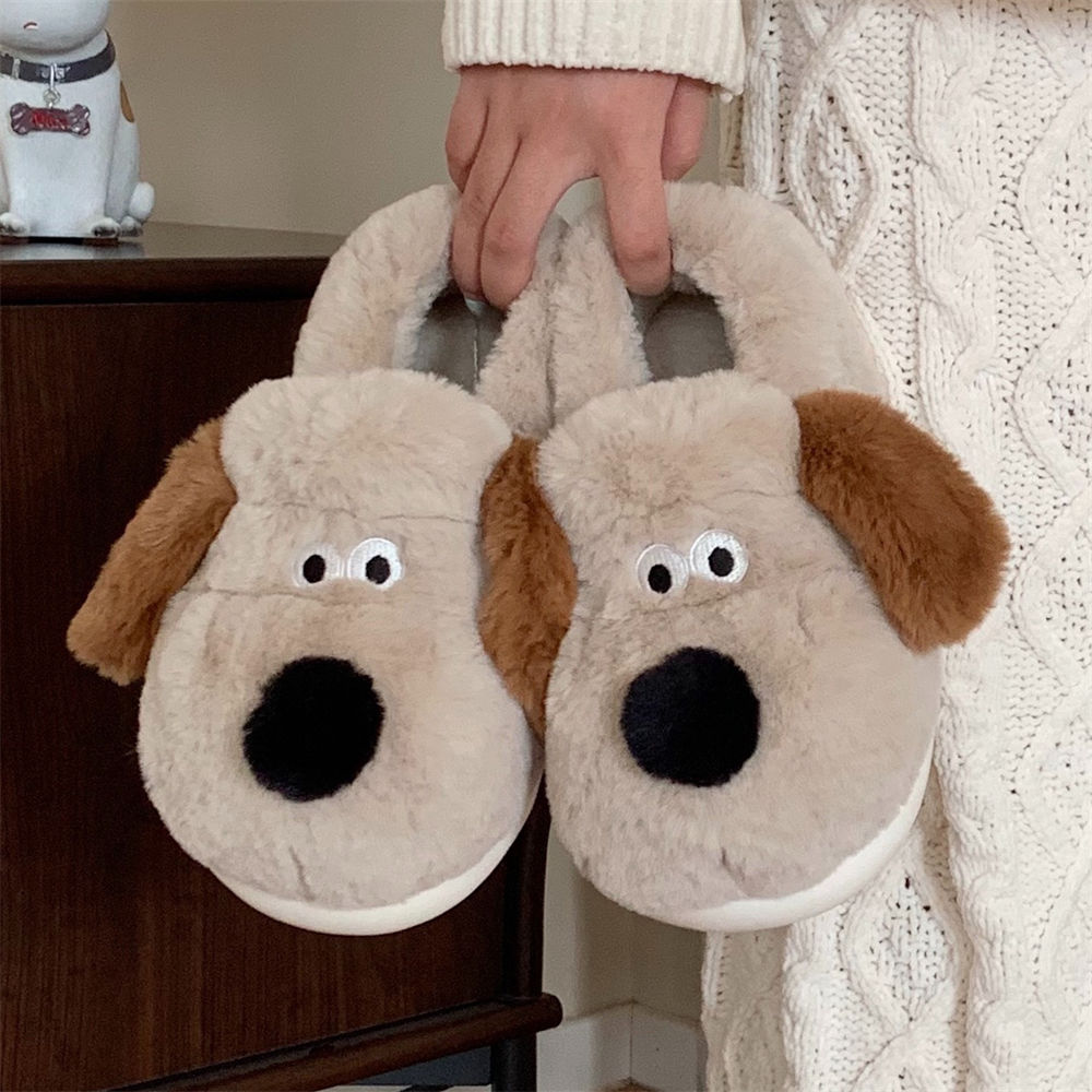Size36-45 Hug Dog Slippers Gir – Women Shoes Winter recenzja i cena