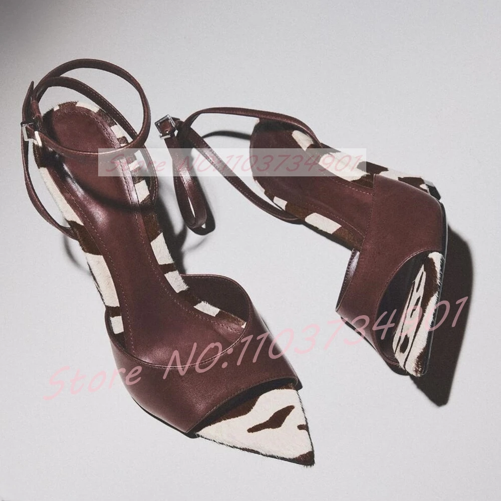 Sandały na koturnie z końskieg – Clear Strap Heel recenzja i cena