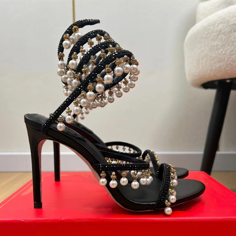 Luksusowe sandały gladiatorki  – Rhinestone Sandal Women recenzja i cena