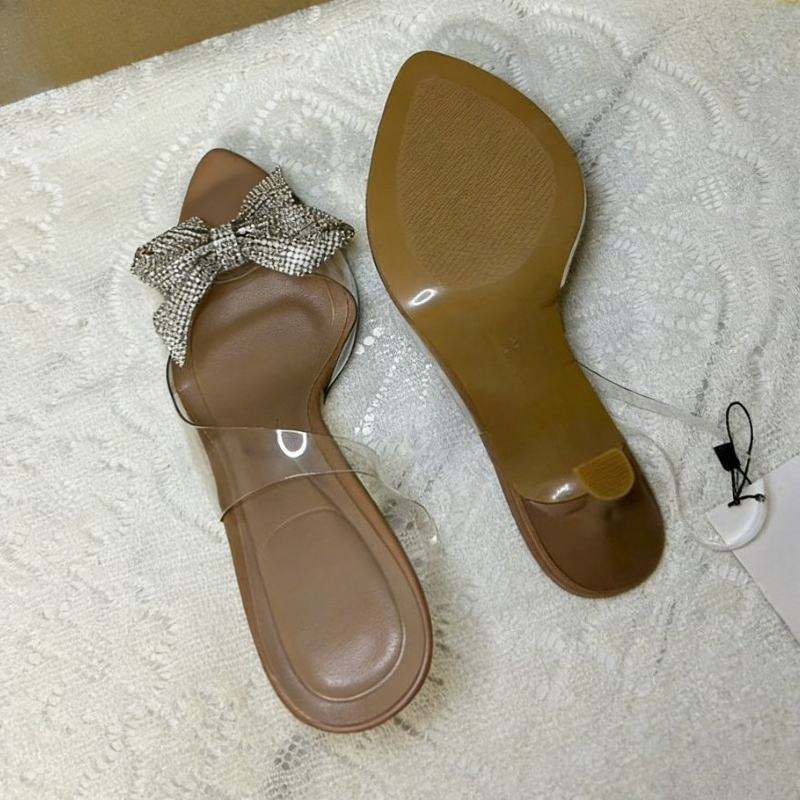 Przezroczyste szpilki z kokard – Clear Strap Heel recenzja i cena