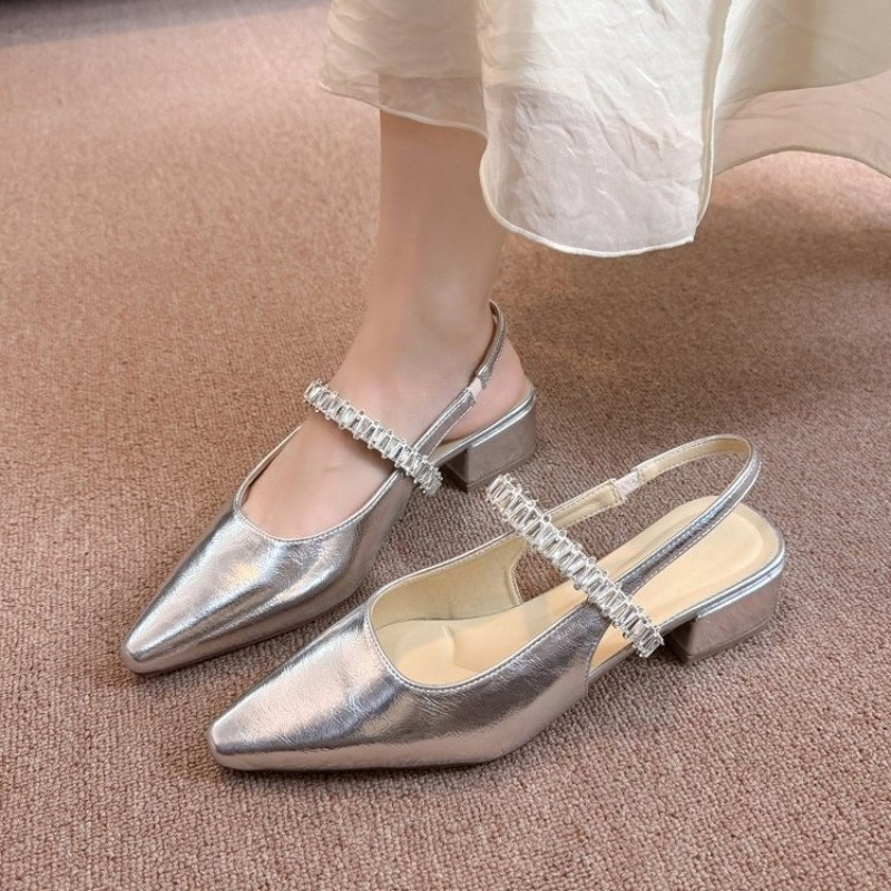 Letnie damskie buty z paskiem  – Rhinestone Sandal Women recenzja i cena