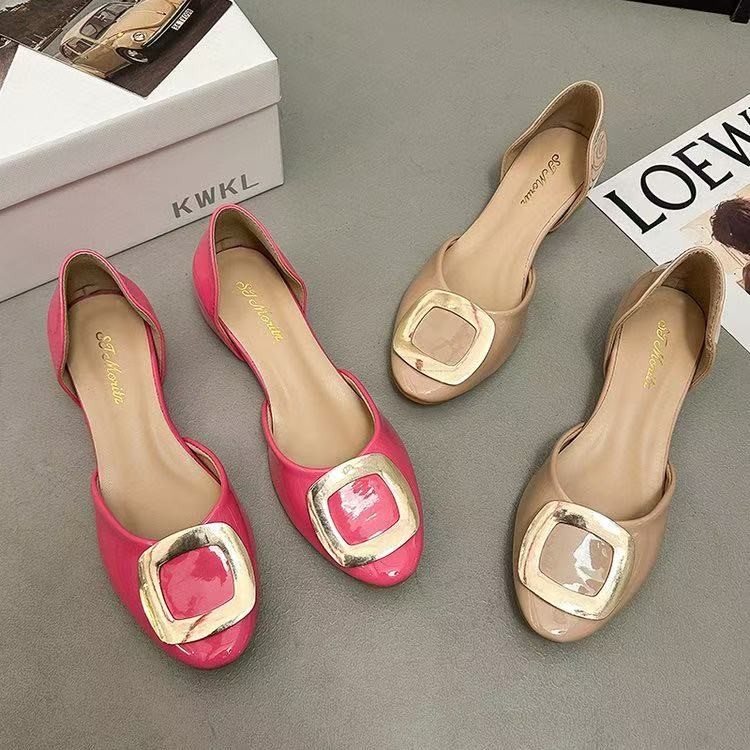 Modne damskie baleriny z kwadr – Women Shoes Sandals recenzja i cena
