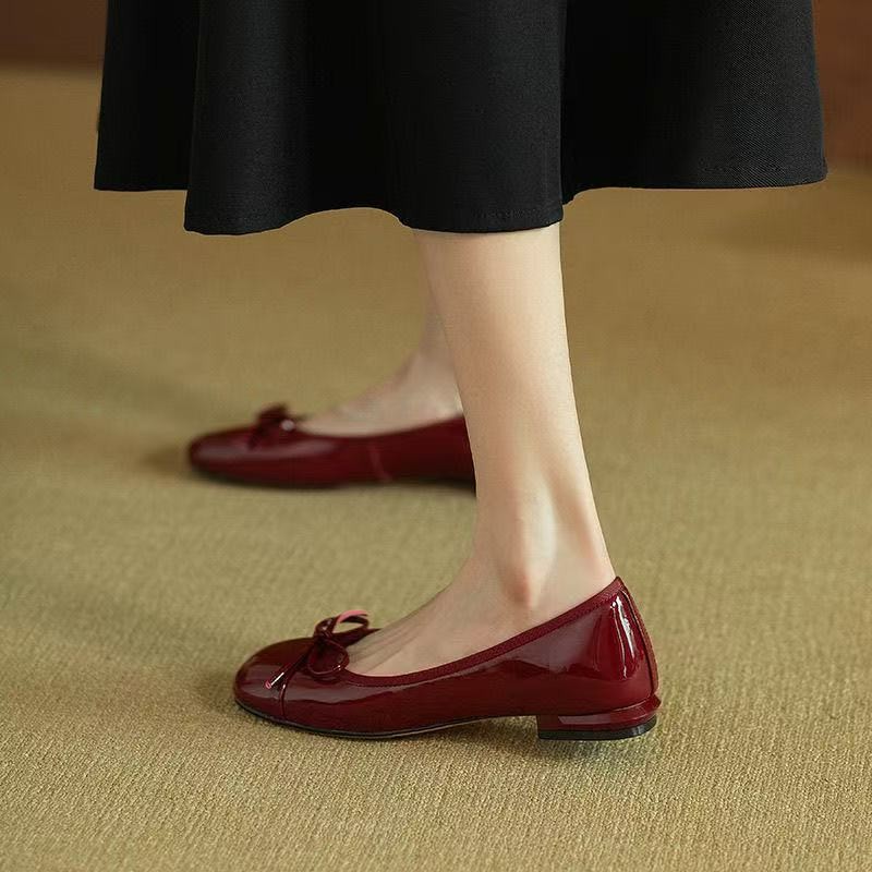 Damskie retro buty na płaskiej – Women'S Shoes Round Toe recenzja i cena