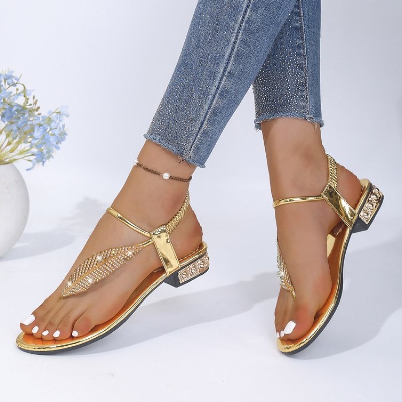 Nowe damskie sandały 2026, mod – Rhinestone Sandal Women recenzja i cena