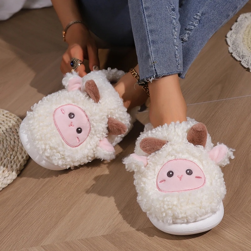 Zimowe Urocze Kapcie Owieczki  – Women Shoes Size To Men recenzja i cena